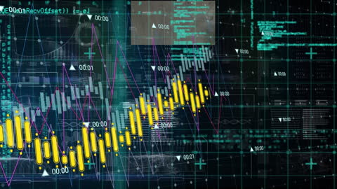 Dynamic Financial Data and Processing Technology Concept