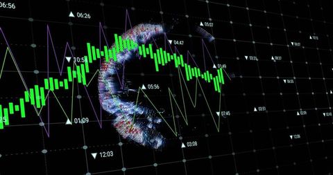 Global Financial Data Analysis with Digital Technology Interface - Download Free Stock Images Pikwizard.com