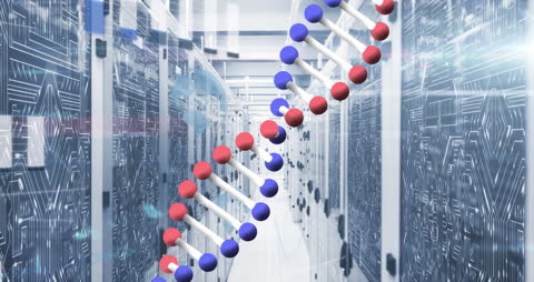 Visualizing DNA Strand and Data Interfacing Technology