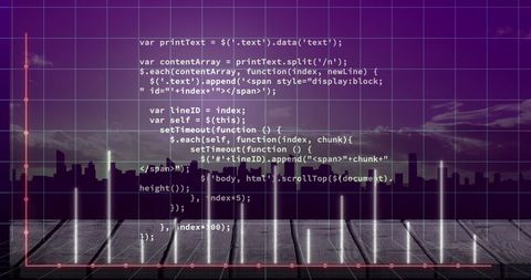 Code Overlay on Cityscape Symbolizing Digital Transformation - Download Free Stock Images Pikwizard.com