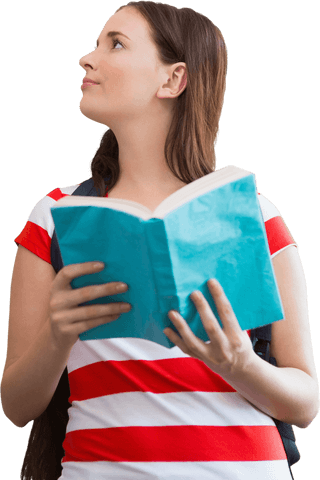 College Student Reading Transparent Background - Download Free Stock Videos Pikwizard.com
