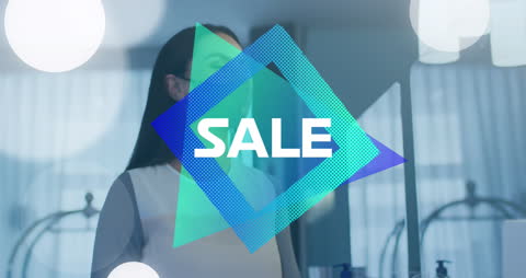 Overlay Sale Animation on Skincare Routine Theme