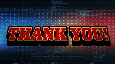 Digital Thank You Message with Gaming Interface