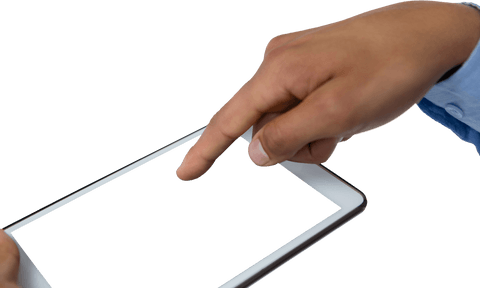 transparent display of businessman using tablet for precision - Download Free Stock Videos Pikwizard.com