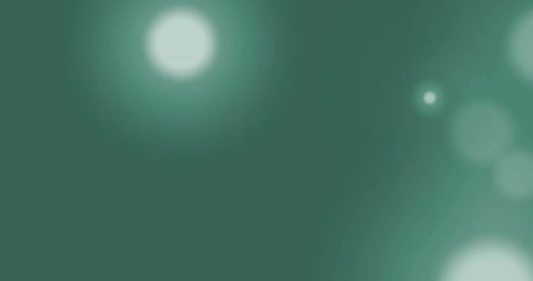 Abstract green glow circles on subtle gradient