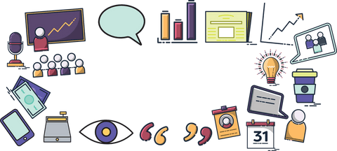 Creative Communication Vector with Transparent Background for Mock Up Design - Download Free Stock Videos Pikwizard.com