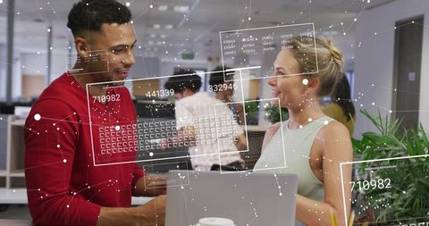 Professionals Using Augmented Reality Data Overlay for Team Collaboration in Open Office