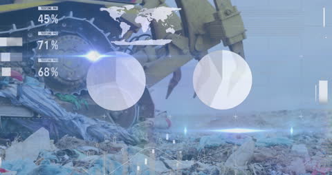 Data Analysis Over Construction Site and Global Network Visuals