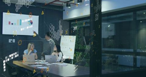 Dynamic boardroom meeting collaboration with modern technology