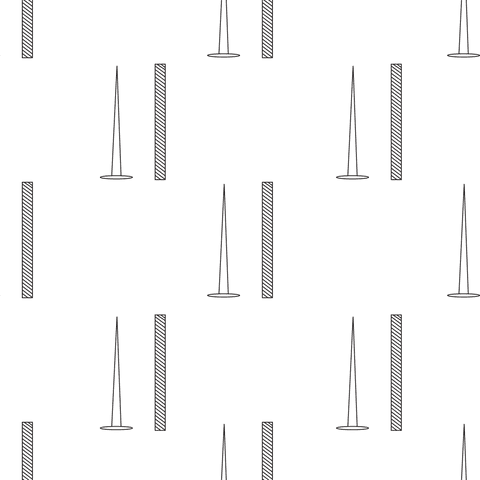 transparent black nails and rods illustrative pattern design - Download Free Stock Videos Pikwizard.com