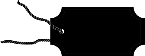 Elegant Black Tag with Copy Space on Transparent Background - Download Free Stock Videos Pikwizard.com