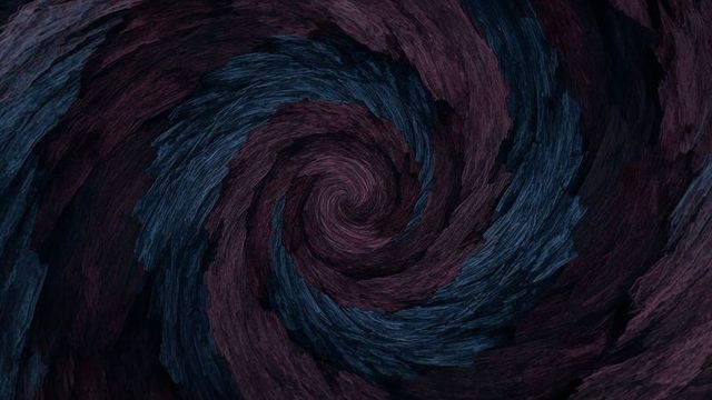 Mesmerizing abstract vortex with textured brush strokes