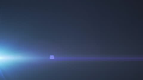 Abstract Light Spots with Digital Animation