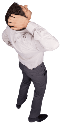 Transparent Bachelor Retreating Confidence Toward Goals