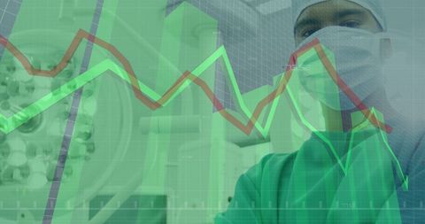 Doctor Analyzing Data Trends in Modern Healthcare Facility - Download Free Stock Images Pikwizard.com