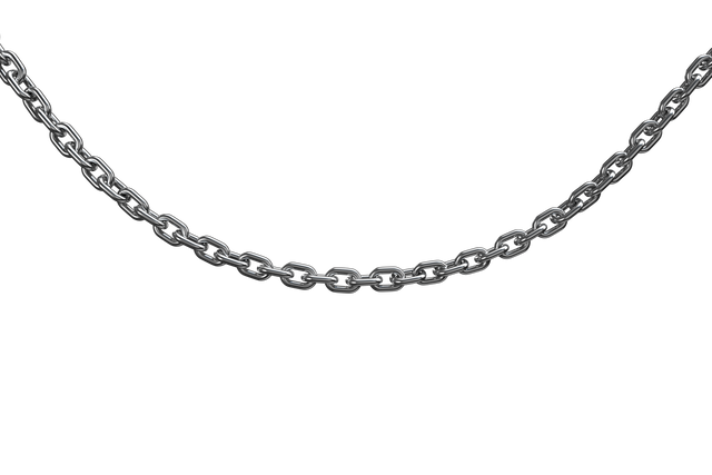 3D Silver Linked Chain in Transparent Background for Jewelry Design - Download Free Stock Videos Pikwizard.com