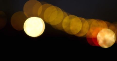 Abstract Illuminated Circles on Dark Background - Download Free Stock Images Pikwizard.com