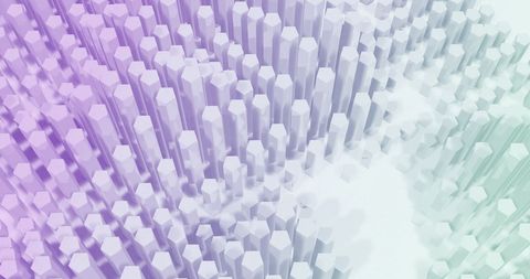 Abstract 3D Shapes in Vibrant Purple and Green Gradient - Download Free Stock Images Pikwizard.com