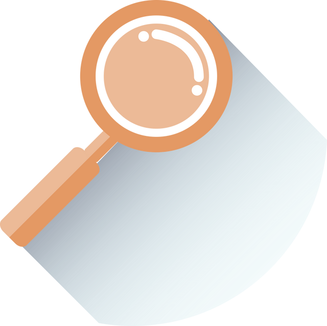 Transparent Magnifying Glass Icon on Gradient Background - Download Free Stock Videos Pikwizard.com