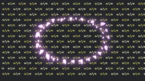 Glowing Christmas Fairy Lights with Festive Patterns