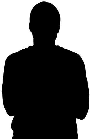 transparent silhouette image of man with short hair - Download Free Stock Videos Pikwizard.com