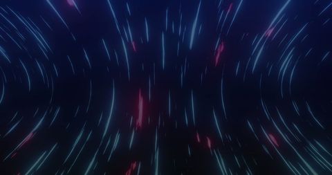 Glowing Blue Light Trails and Dots Cosmic Design - Download Free Stock Images Pikwizard.com