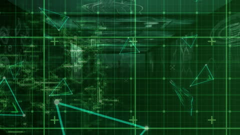 Digital DNA with Futuristic Technology and Data Interface