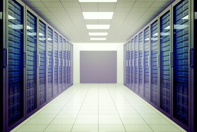 Transparent Illustration of Computer Server Room with Copy Space - Download Free Stock Videos Pikwizard.com