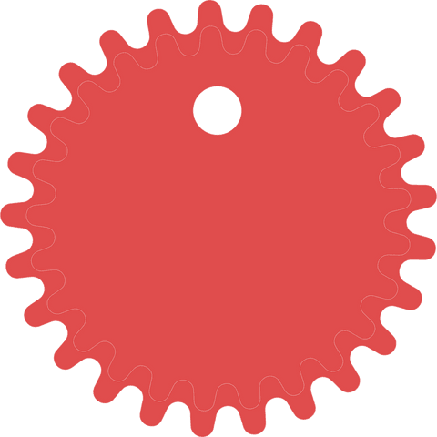 Transparent Red Circular Badge with Center Hole Design - Download Free Stock Videos Pikwizard.com
