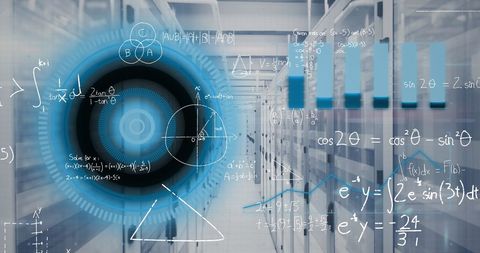 Digital Interface of Statistical Data Processing in Server Room