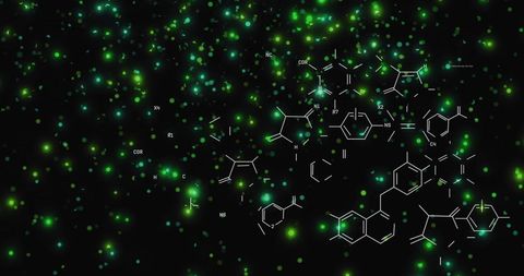 Chemical formula and data visualization with technology interface