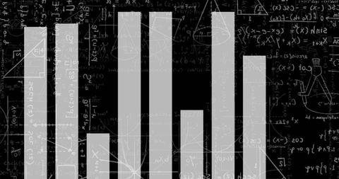 Abstract Digital Data Analysis with Graphs and Equations - Download Free Stock Images Pikwizard.com