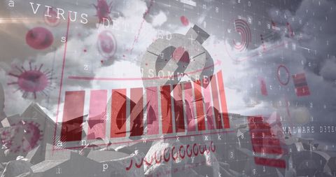 Digital Economy Impact by COVID-19 on Financial Markets - Download Free Stock Images Pikwizard.com