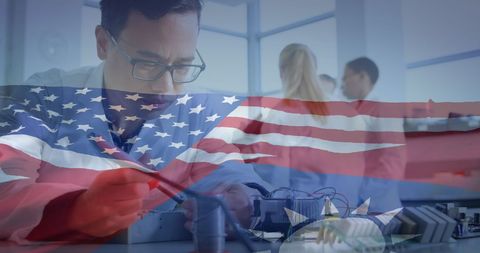 Scientist Innovating with Taiwan and USA Collaboration Theme