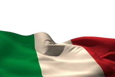 italy flag waving with transparent background placeholder - Download Free Stock Videos Pikwizard.com