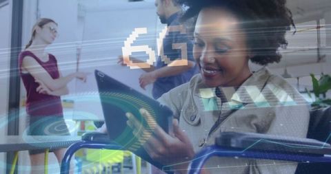 Inclusive office collaboration with 6g technology