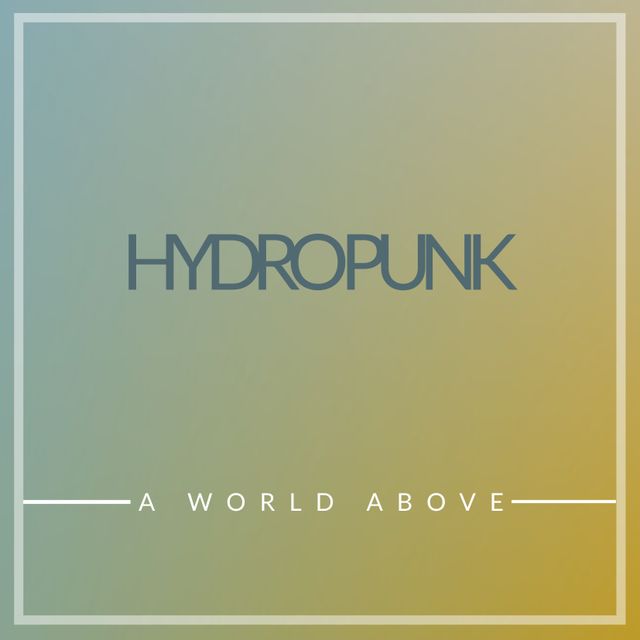 Minimalist Hydro-Punk Poster Design for Contemporary Music - Download Free Stock Templates Pikwizard.com