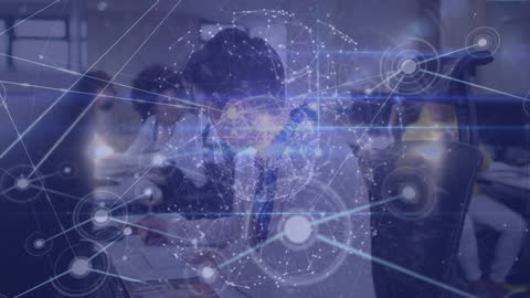 Innovative Teamwork with Digital Networks in Modern Office