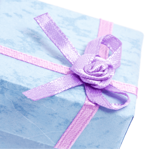 Transparent Gift Box with Pink Ribbon and Rose Decoration - Download Free Stock Videos Pikwizard.com