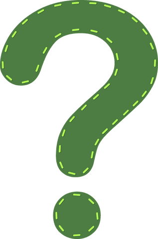 green stitching pattern transparent question mark icon - Download Free Stock Videos Pikwizard.com