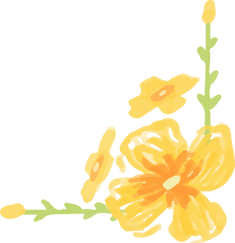 Vibrant flower cluster on transparent background for nature designs