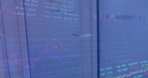 Business Professional Analyzing Financial Data on Screen - Download Free Stock Images Pikwizard.com