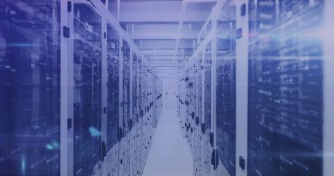Modern Data Centers with Math and Technology Interface - Download Free Stock Images Pikwizard.com