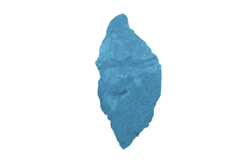 abstract blue stone on transparent background - Download Free Stock Videos Pikwizard.com