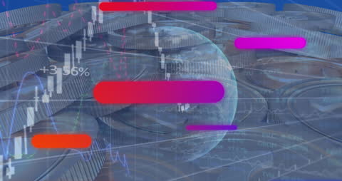 Futuristic Visualization of Stock Market Dynamics and Economic Data