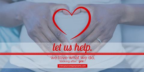 hands forming heart shape promoting trust and care - Download Free Stock Templates Pikwizard.com
