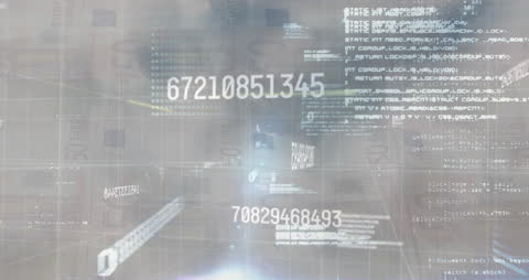 Digital Finance Data Stream Overlay