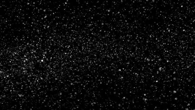 Captivating snowfall at night with depth and realism