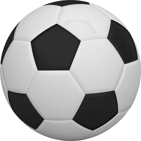 leather football isolated on white displaying iconic black and white pattern - Download Free Stock Videos Pikwizard.com