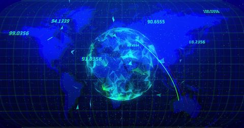 Global Digital Technology and Data Networking Concept - Download Free Stock Images Pikwizard.com